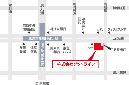 株式会社グッドライフ 地図